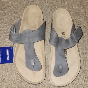 Birkenstock Slate Gray Thong Sandals
